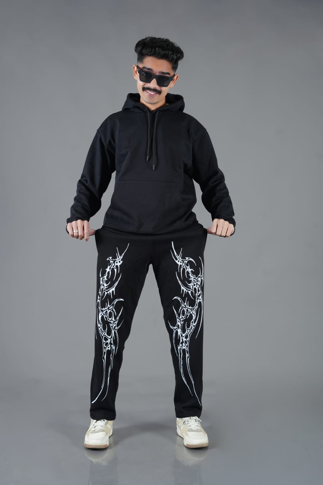 Graphic Print Jogger Pants